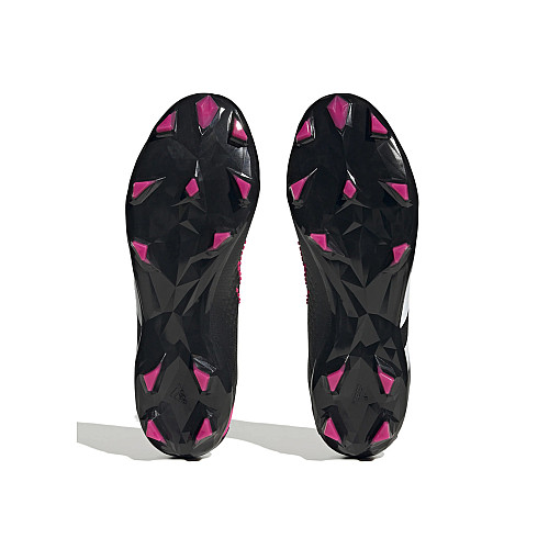 Бутсы футбольные мужские Adidas Predator Accuracy.3 FG UNI Black/Pink 47 1/3 (30,5 см)