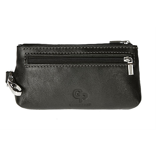 Ключница Borsetta черный Grande Pelle 401610 15x8.5x1 см