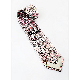 Галстук Santi One size Розовый (NL-826851_Pink)