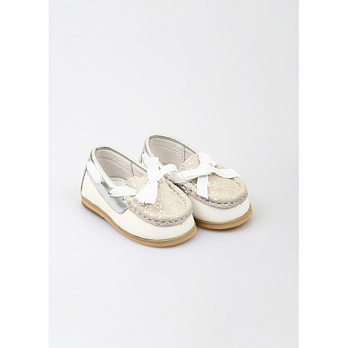 Мокасины для девочки Flamingo 20 Белый (PK-QT3727-White)