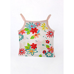 Майка для девочки при.kid 86 см Белый (GT-4801-WhiteP)