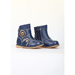 Сапожки для мальчика Шалунишка 22 Синий (JM-7309-Navy-blue)