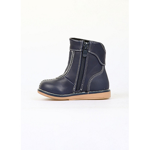 Сапожки для мальчика Шалунишка 21 Синий (JM-7310-Navy-blue)