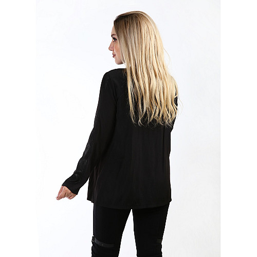 Накидка жіноча NU DENMARK S Чорний (GDG-5319-55-Black)