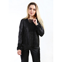 Накидка жіноча NU DENMARK S Чорний (GDG-5422-56-Black)