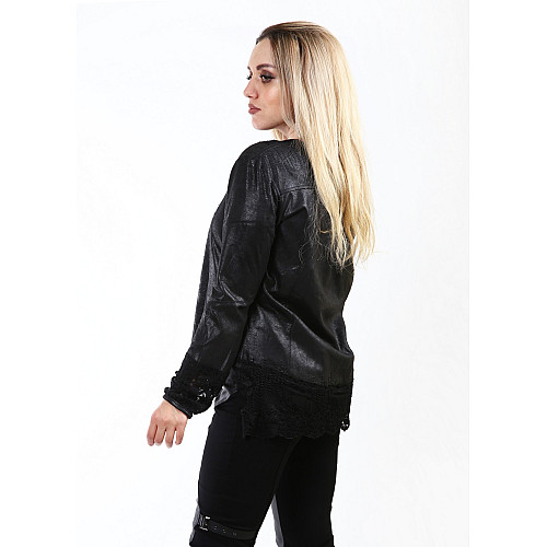 Накидка жіноча NU DENMARK S Чорний (GDG-5422-56-Black)