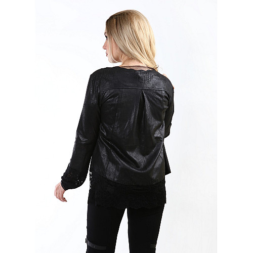 Накидка жіноча NU DENMARK S Чорний (GDG-5422-56-Black)