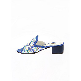 Мюли женские Kluchini 37 Синий (KVG-4964-Blue)
