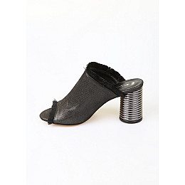 Сабо женские Kluchini 37 Черный (KVG-5238-Black)