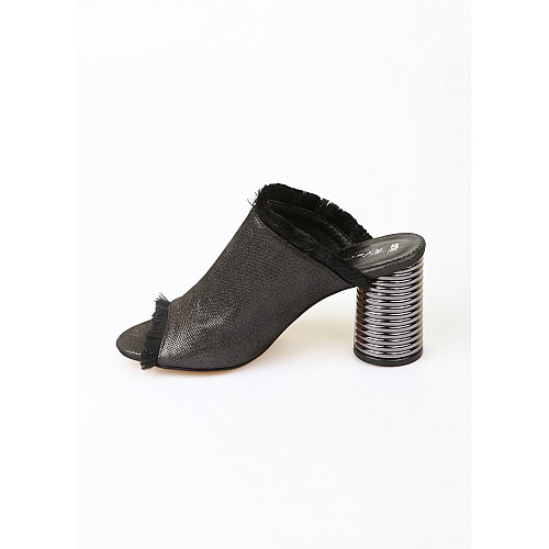 Сабо женские Kluchini 37 Черный (KVG-5238-Black)