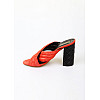 Мюлі жіночі Kluchini 37 Червоний (KVG-4874-Red)