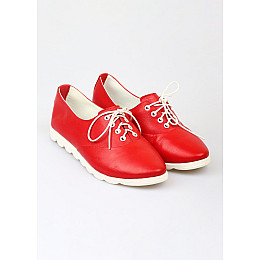 Мокасины женские Forever 37 Красный (SIV-1524-Dark-red)