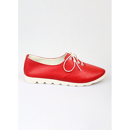 Мокасины женские Forever 37 Красный (SIV-1524-Dark-red)