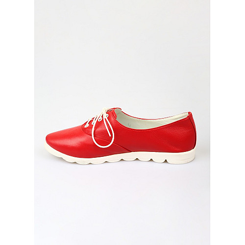 Мокасины женские Forever 37 Красный (SIV-1524-Dark-red)