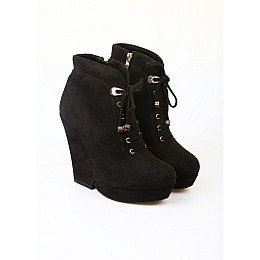 Ботильони жіночі GELSOMINO 39 Чорний (LN-8245-Black)