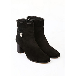 Ботильони жіночі Kluchini 37 Чорний (KVG-111022-Black)