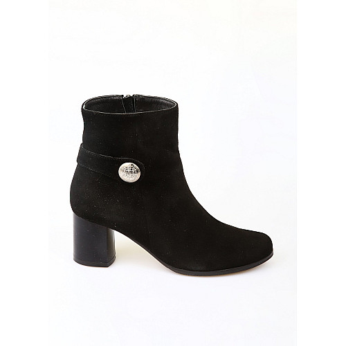 Ботильоны женские Kluchini 37 Черный (KVG-111022-Black)