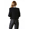 Піджак жіночий Bershka S Чорно-білий (LN-9119-Black-and-white)