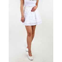Юбка для дівчинки Cool Club 128 см Білий (LN-1282-White)