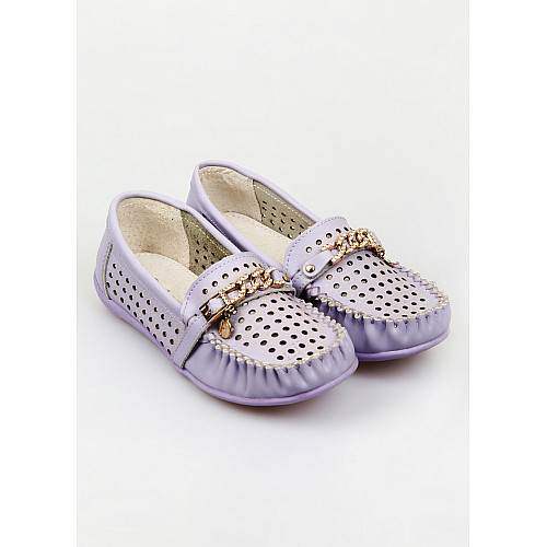 Мокасины для девочки Calorie 36 Лиловый (PVM-12229-Lilac)