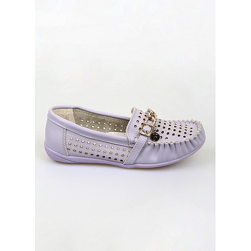 Мокасины для девочки Calorie 36 Лиловый (PVM-12229-Lilac)