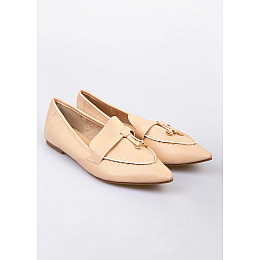 Балетки женские Loretta 38 Бежевый (PVM-135465-Beige)