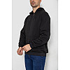 Кофта мужская на флисе с капюшоном AGER Черный XXL (244R2493)