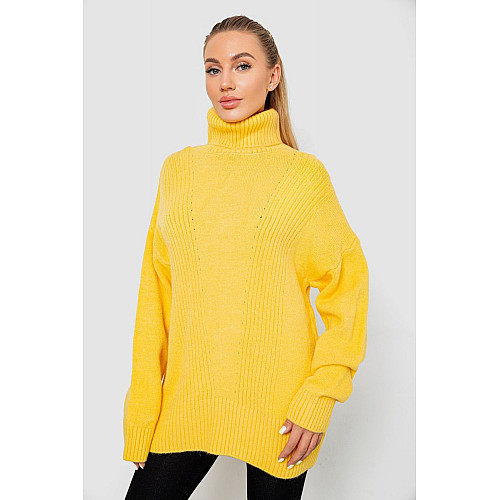 Светр-гольф жіночий AGER Жовтий XXL (244R2050)