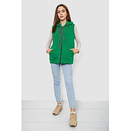 Жилетка женская на флисе AGER Зеленый L-XL (102R341)