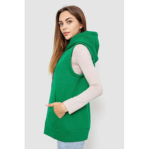 Жилетка жіноча на флісі AGER Зелений L-XL (102R341)