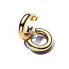 Серьги No Brand открытые хупы 263266C00