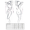 Женское боди Passion CHARMING BODY XXL/XXXL Black (EL11003)