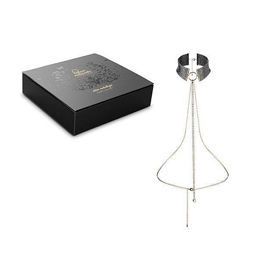 Украшение Bijoux Indiscrets Desir Metallique Collar Black (SO2665)
