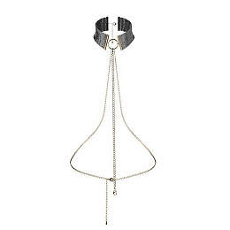 Прикраса Bijoux Indiscrets Desir Metallique Collar Black (SO2665)