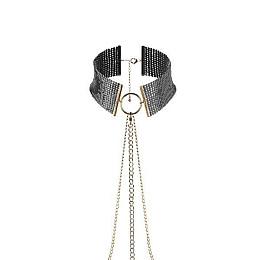 Прикраса Bijoux Indiscrets Desir Metallique Collar Black (SO2665)