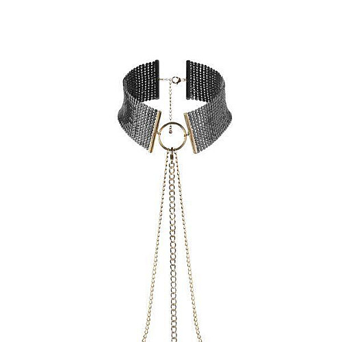 Украшение Bijoux Indiscrets Desir Metallique Collar Black (SO2665)