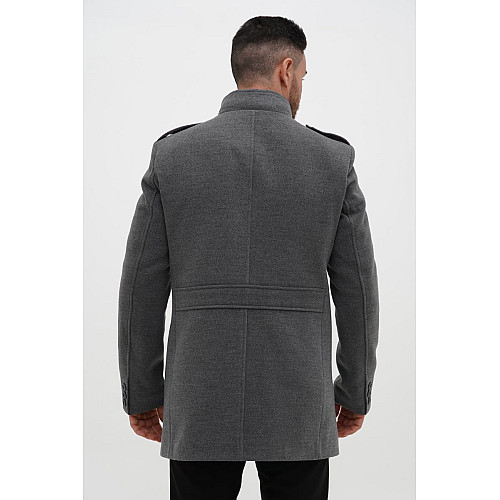 Пальто Trend Collection 12825 Сірий 60 (63335)