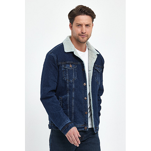 Джинсова куртка Trend Collection 9930 Синій M (57416)