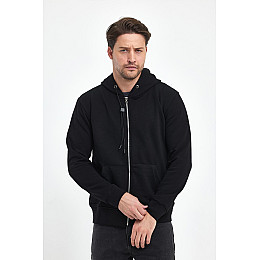 Спортивна кофта Trend Collection 9730 Чорний XL (56519)