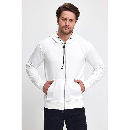 Спортивная кофта Trend Collection 9728 Белый M (56507)