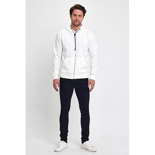 Спортивная кофта Trend Collection 9728 Белый M (56507)