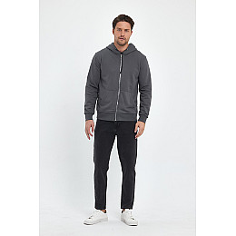 Спортивна кофта Trend Collection 9727 Сірий 2XL (56510)