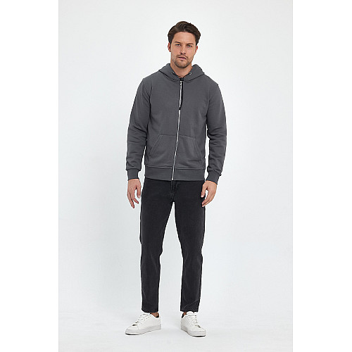 Спортивная кофта Trend Collection 9727 Серый 2XL (56510)