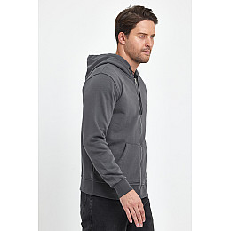 Спортивна кофта Trend Collection 9727 Сірий 2XL (56510)