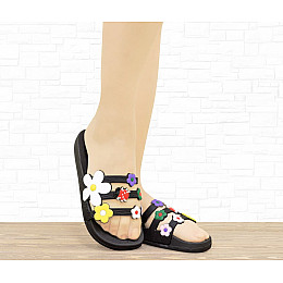 Шлепанцы No brand H125-B 39 Черный (3345406)