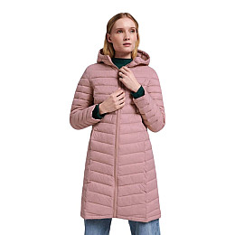 Жіноче пальто No brand 313939-P 42 Пудра (91496915)