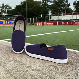 Слипоны No brand L0001-DB 36 Темно-синий (3317028)