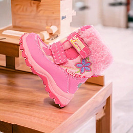 Дутики для дівчинки Super Gear LA9112-F 24 Рожевий (32197060)