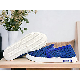 Слипоны K&G L2002-1BU 30 Синий (32097140)