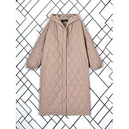 Пальто No brand 316212-BG 48 Бежевий (91317397)